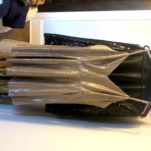 Gold sparkly dress lulus xl